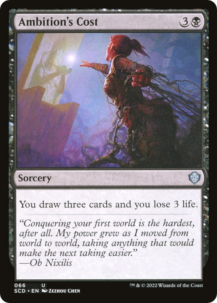 Ambitions Cost (66) [SCD]