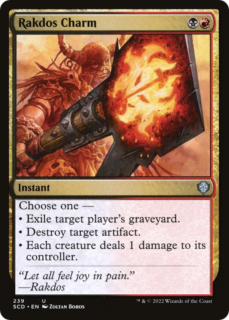 Rakdos Charm (239) [SCD]