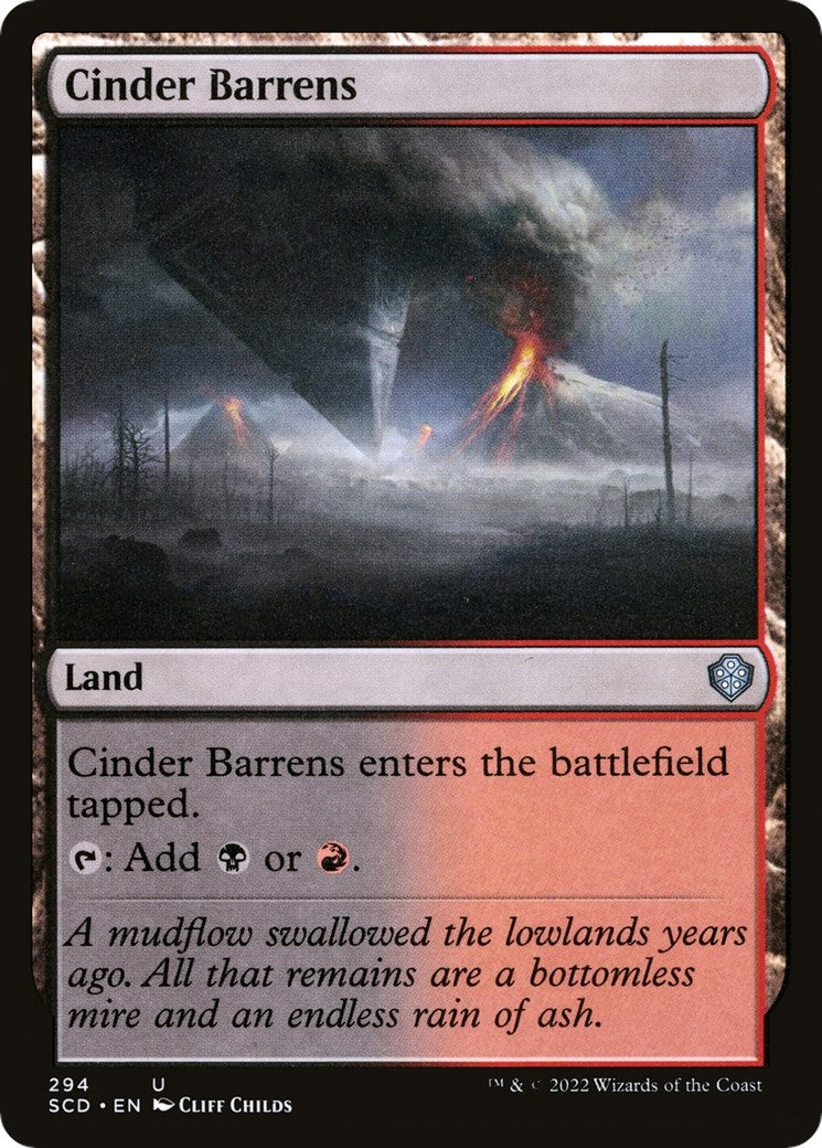 Cinder Barrens (294) [SCD]