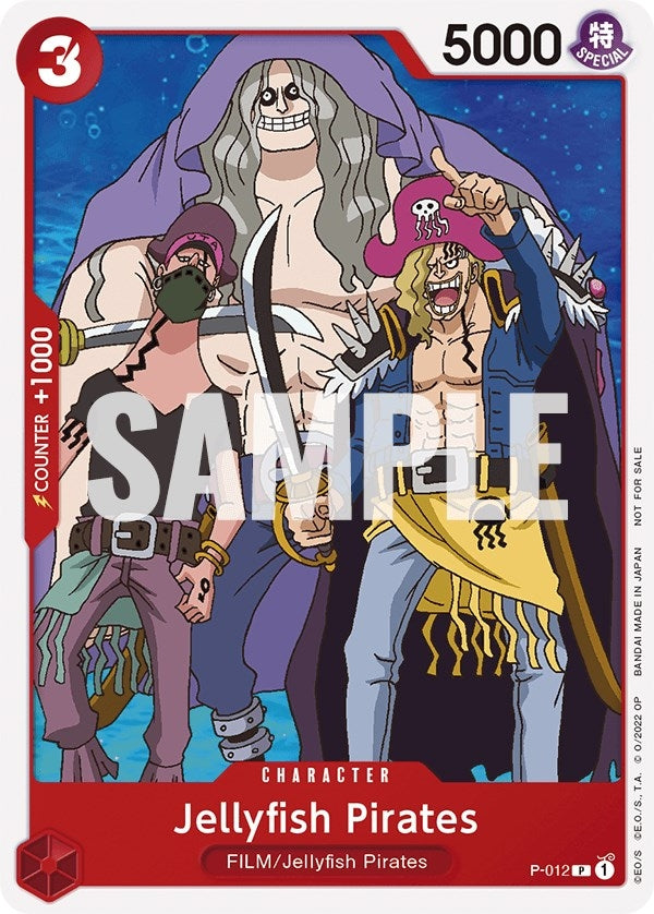 Jellyfish Pirates (One Piece Film Red) (P-012) [OP-PR]
