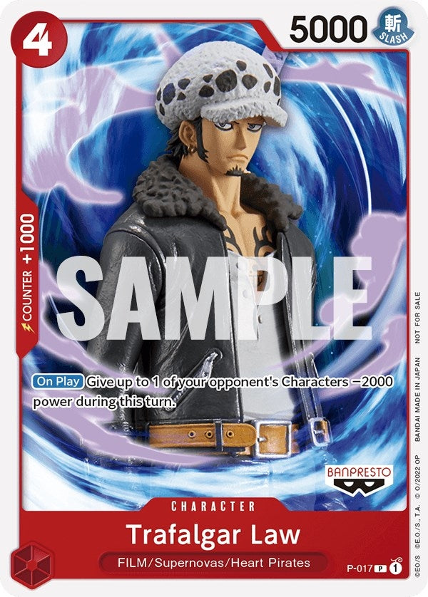 Trafalgar Law (One Piece Film Red) (P-017) [OP-PR]