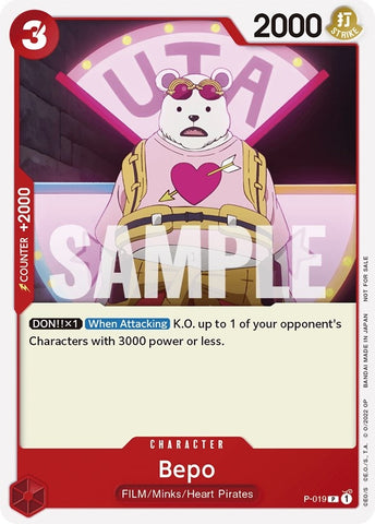 Bepo (One Piece Film Red) (P-019) [OP-PR]