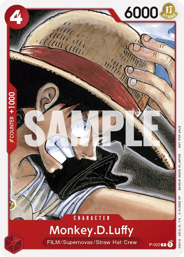 MonkeyDLuffy One Piece Film Red (P-022) [OP-PR]