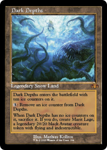 Dark Depths Retro Frame (394) [DMR]