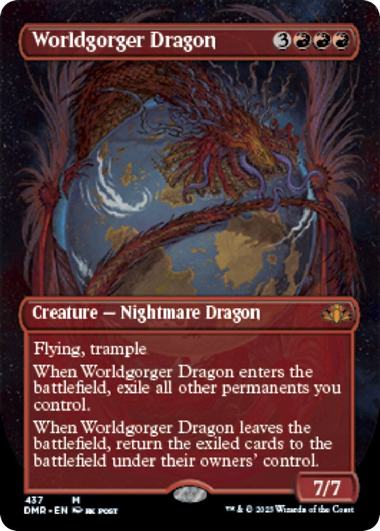 Worldgorger Dragon Borderless (437) [DMR]