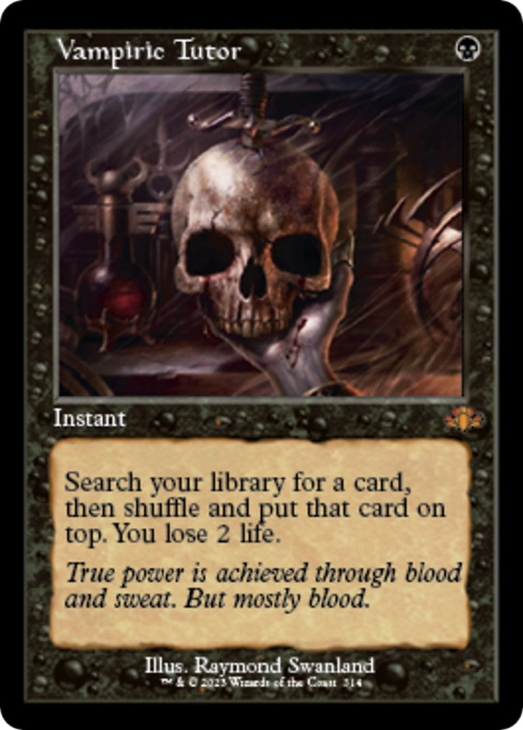 Vampiric Tutor Retro Frame (314) [DMR]