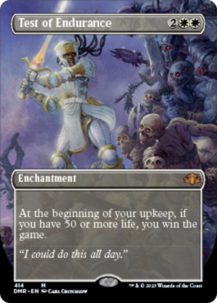 Test of Endurance Borderless (414) [DMR]