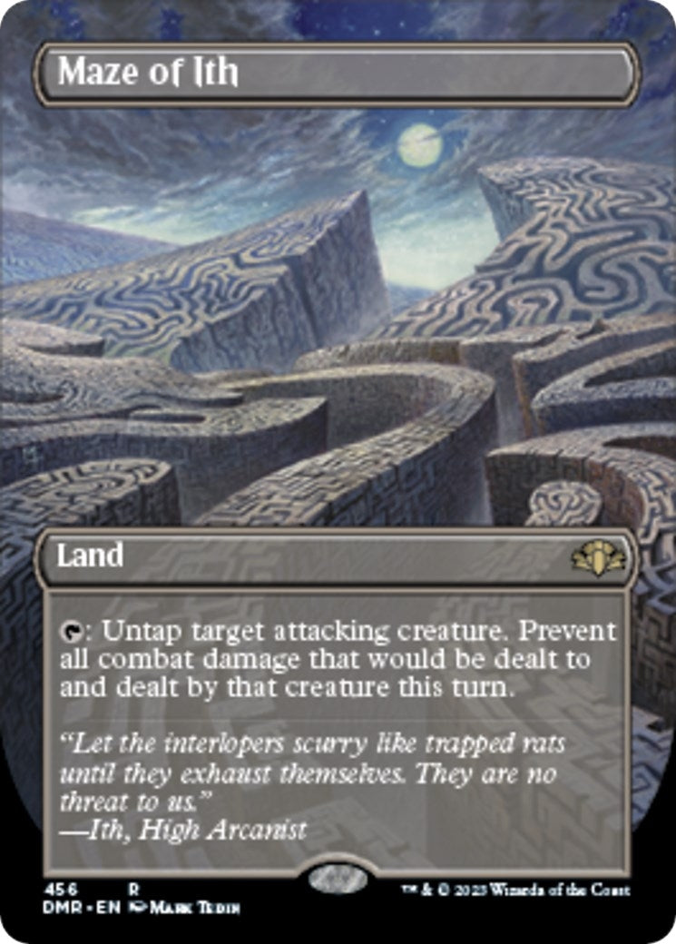 Maze of Ith (Borderless) (456) (Dominaria Remastered)
