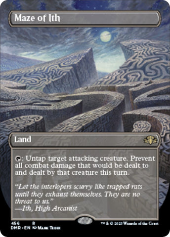 Maze of Ith (Borderless) (456) (Dominaria Remastered)