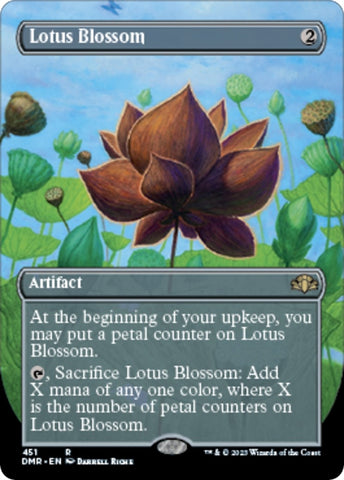 Lotus Blossom Borderless (451) [DMR]