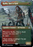 Radha, Heir to Keld (Borderless Alternate Art) [Dominaria Remastered]