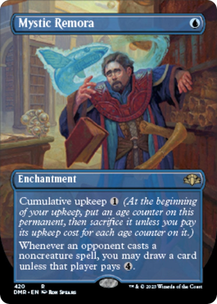 Mystic Remora Borderless (420) [DMR]