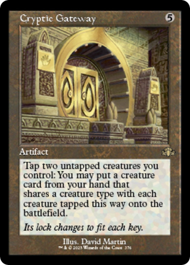 Cryptic Gateway Retro Frame (376) [DMR]