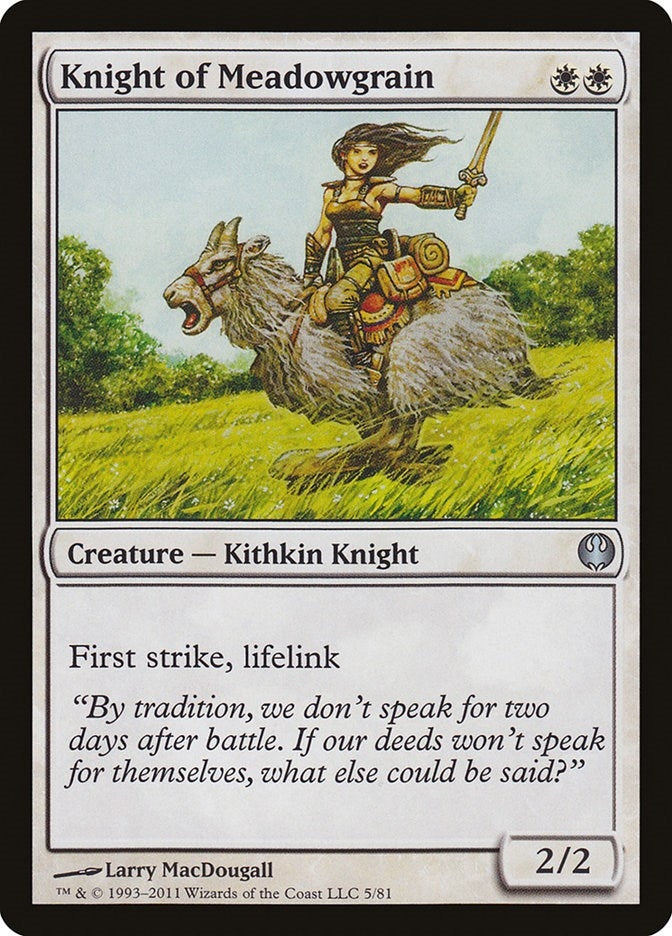 Knight of Meadowgrain (5) [DDG]