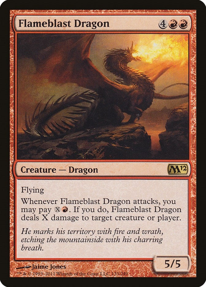 Flameblast Dragon (133) [M12]