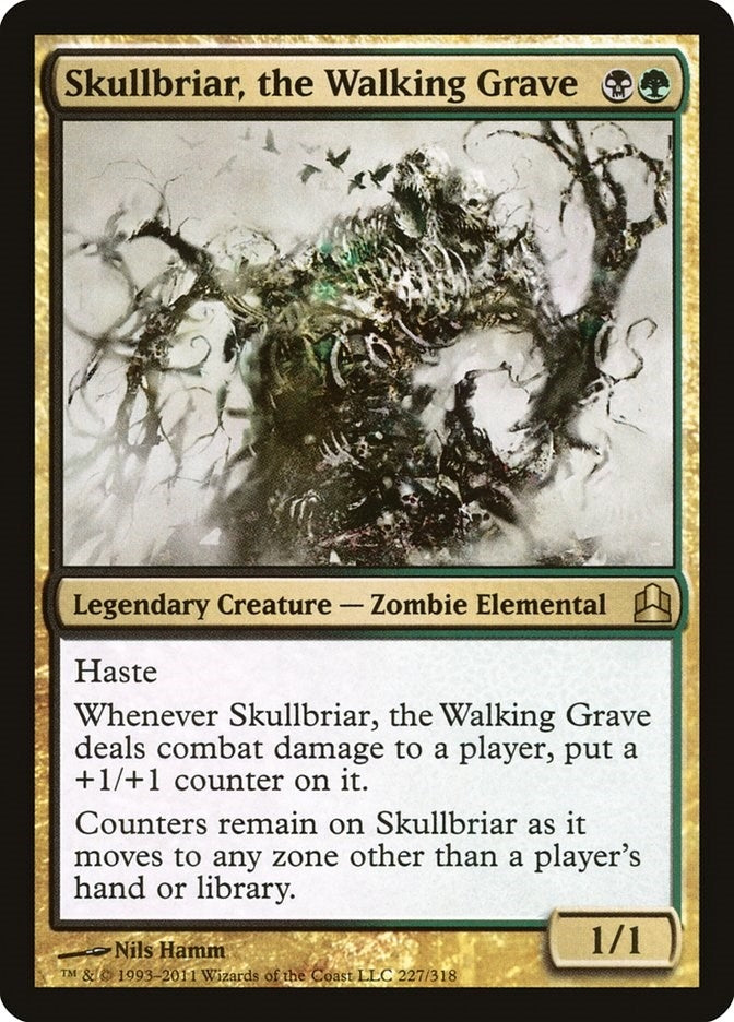 Skullbriar the Walking Grave (227) [CMD]