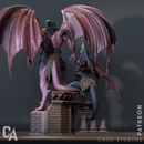 Demona and Goliath Resin Statue - view 4