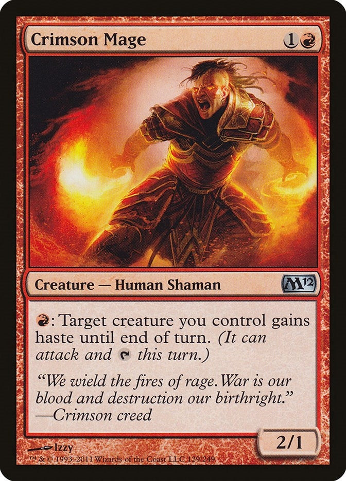 Crimson Mage (129) [M12]