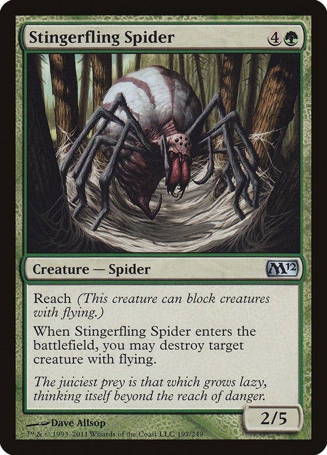Stingerfling Spider (197) [M12]