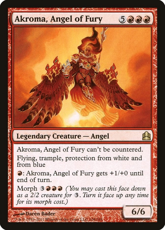 Akroma Angel of Fury (108) [CMD]