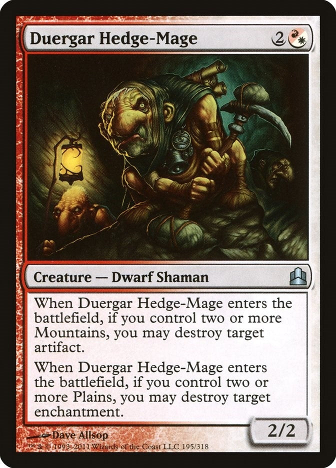 Duergar Hedge Mage (195) [CMD]