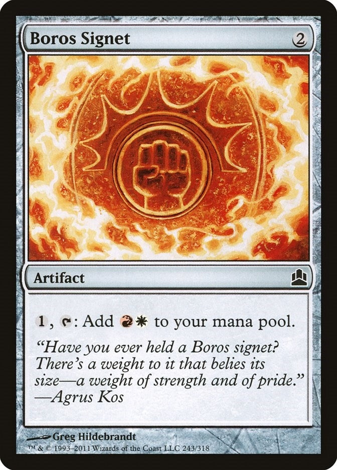 Boros Signet (243) [CMD]