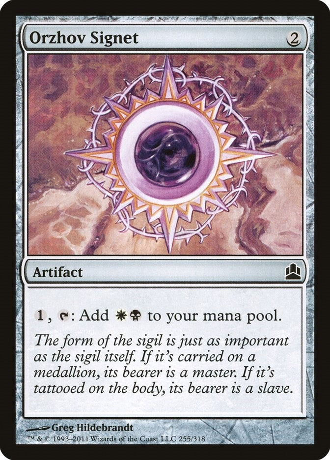 Orzhov Signet (255) [CMD]