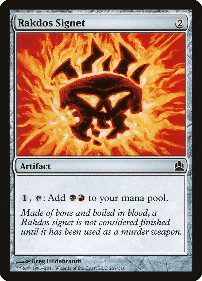 Rakdos Signet (257) [CMD]