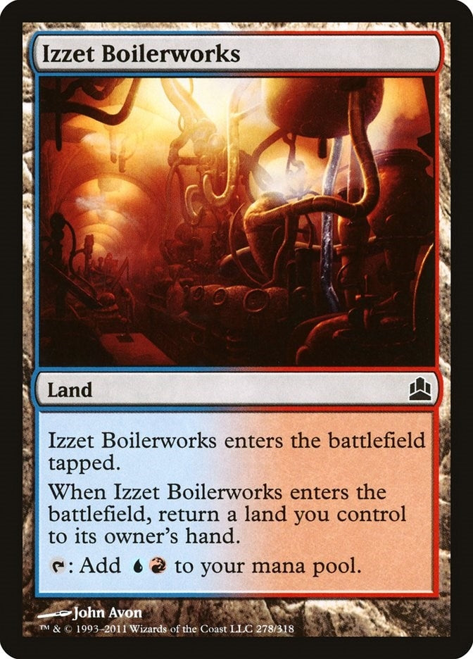 Izzet Boilerworks (278) [CMD]