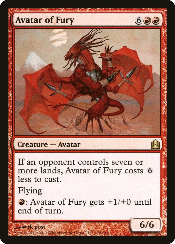 Avatar of Fury (110) [CMD]