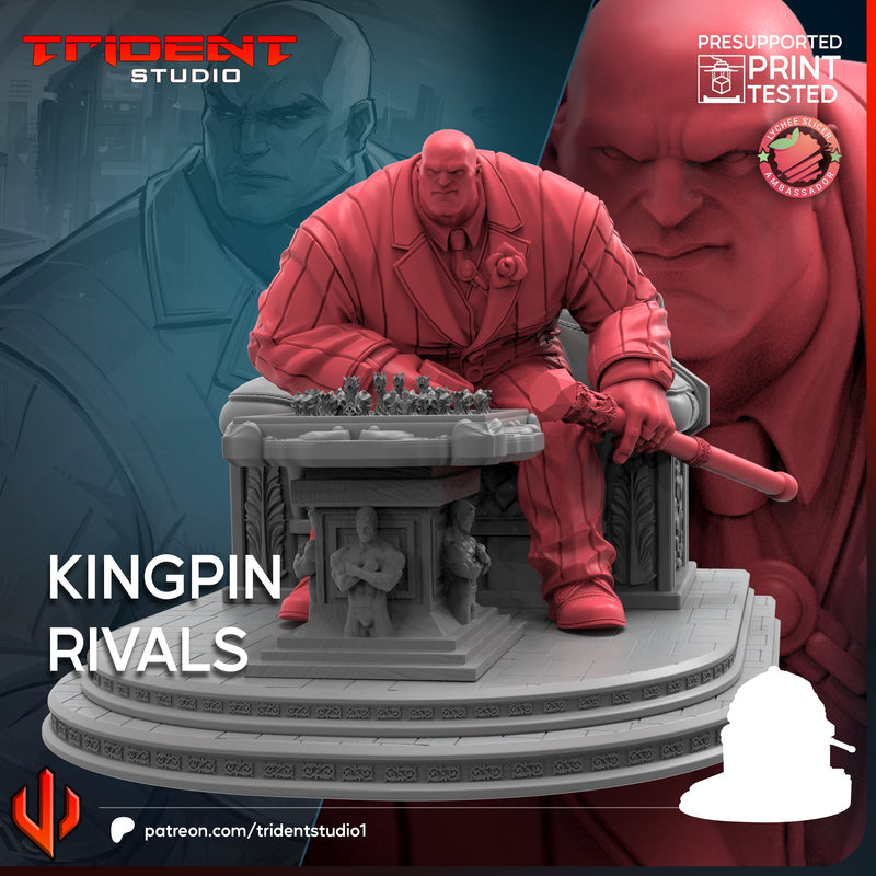 KINGPIN RIVALS - Marvel MCP-Compatible 40mm Resin Miniature