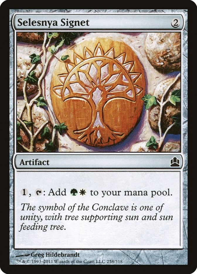 Selesnya Signet (258) [CMD]