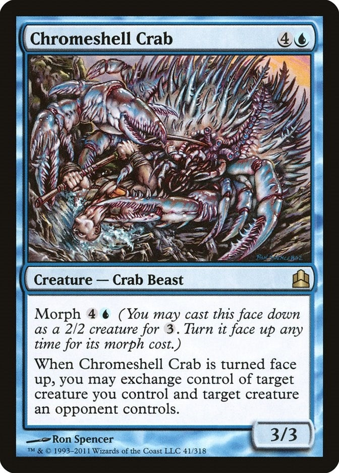 Chromeshell Crab (41) [CMD]