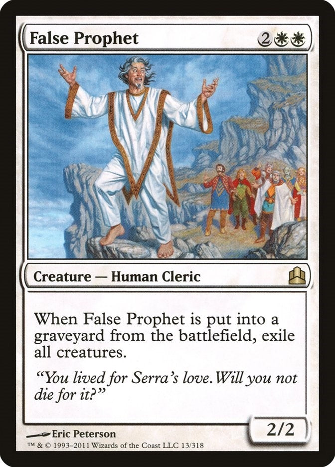 False Prophet (13) [CMD]