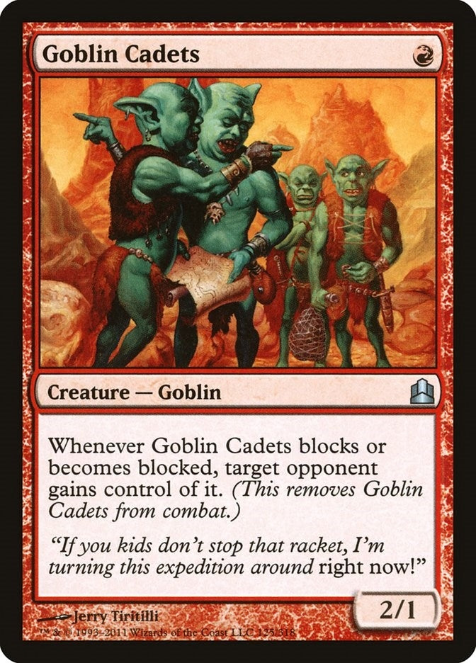 Goblin Cadets (125) [CMD]