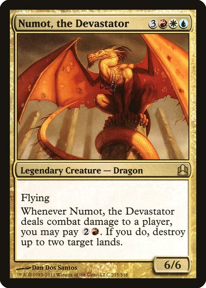 Numot the Devastator (215) [CMD]