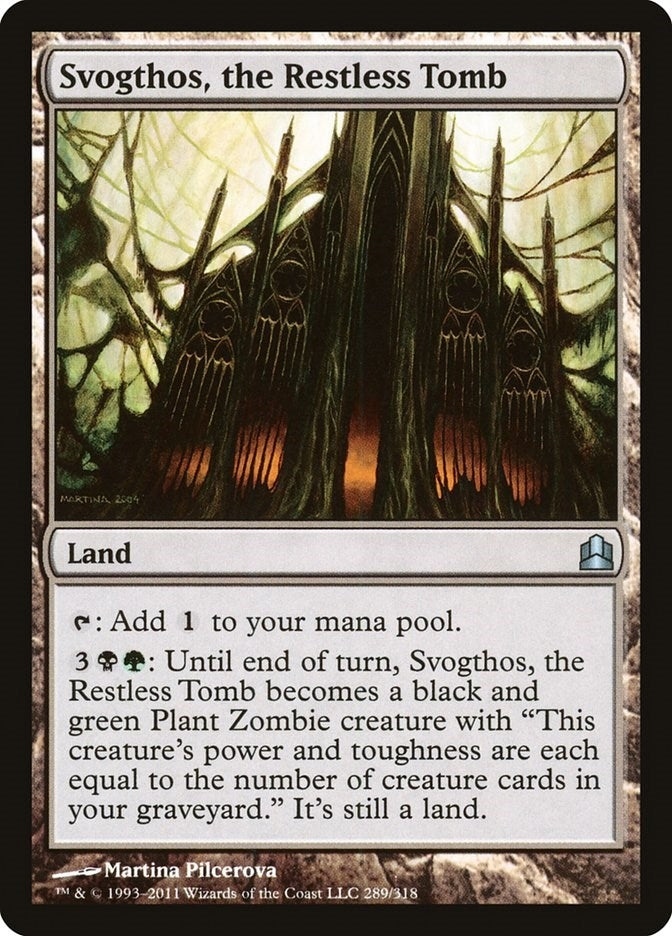 Svogthos the Restless Tomb (289) [CMD]