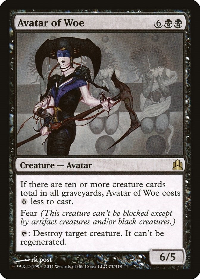 Avatar of Woe (73) [CMD]