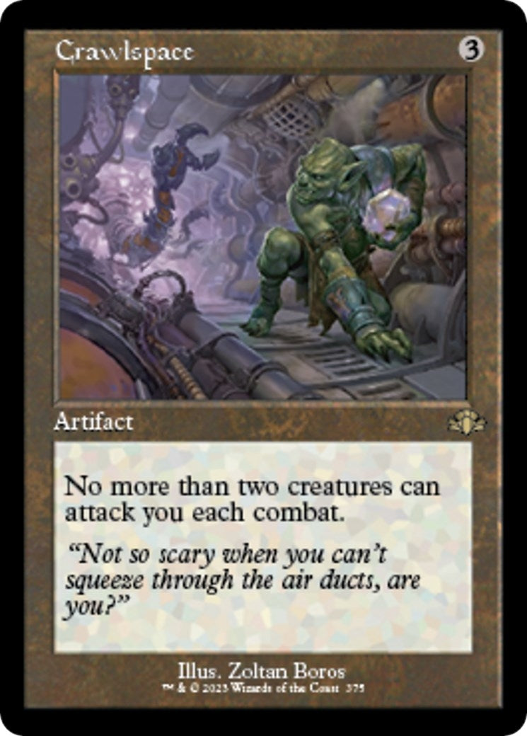 Crawlspace Retro Frame (375) [DMR]