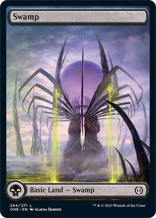 Swamp (264) (Full-Art) [Phyrexia: All Will Be One]