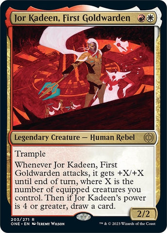 Jor Kadeen, First Goldwarden [Phyrexia: All Will Be One]