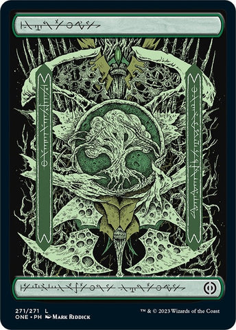 Forest (271) (Phyrexian) [Phyrexia: All Will Be One]