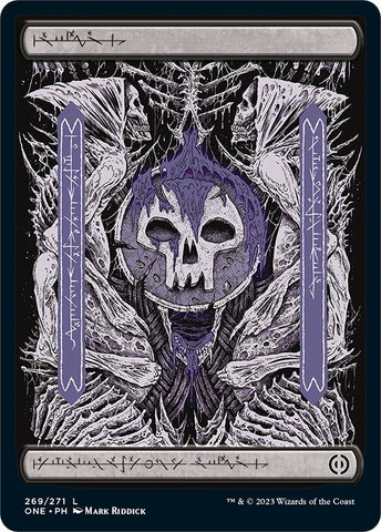 Swamp (269) (Phyrexian) [Phyrexia: All Will Be One]