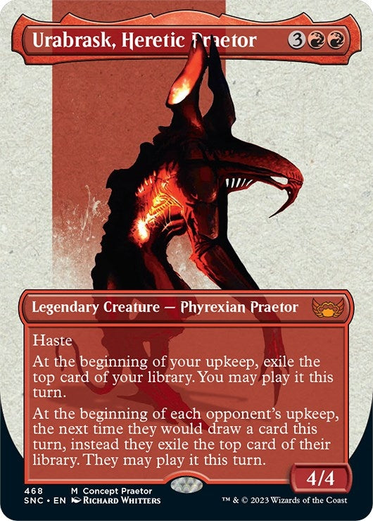 Urabrask Heretic Praetor Concept Praetor (468) [ONE]