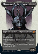 Sheoldred, the Apocalypse (Borderless Concept Praetors) [Phyrexia: All Will Be One]