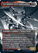 Jor Kadeen, First Goldwarden (Borderless Manga) [Phyrexia: All Will Be One]