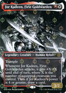 Jor Kadeen First Goldwarden Borderless Step and Compleat Foil (462) [ONE]