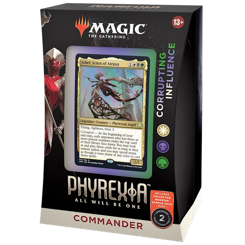 Phyrexia All Will Be One Commander Deck Corrupting Influence [ONC]