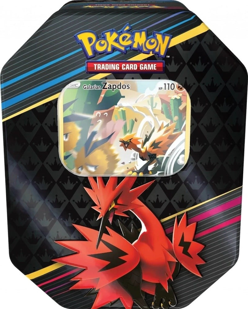 Crown Zenith Tin Galarian Zapdos International Version [CRZ]