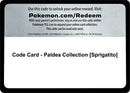 Code Card Paldea Collection Sprigatito [SV1]